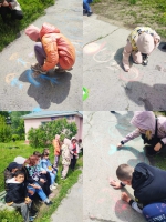 Дети рисуют лето