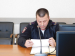 Подполковник полиции заместитель начальника Межмуниципального отдела МВД России «Искитимский», начальник полиции Денис Малевич. Фото Анны Зубаревой