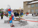 Общественное пространство благоустроили около клуба. Фото Анны Зубаревой