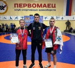 Воспитанники с тренером. Фото КСЕ "Сибирский боец"