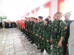 На построении. Фото Анны Зубаревой