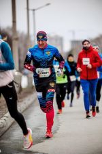 "Серебро" у ветерана спорта искитимца Константина Соболева в X весеннем полумарафоне