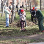 Сегодня, 25 апреля, в Искитиме стартовал Всероссийский субботник!