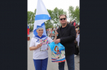 Искитимские дошколята показали мастерство строевой подготовки на стадионе спортивного комплекса «Заря»
