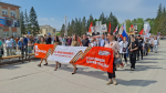 Ветераны и работники «Искитимцемента» приняли участие в мероприятиях в честь 80-летия Победы