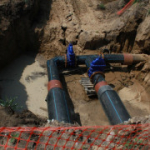 В Искитиме завершаются работы на магистральном водопроводе, выполненные по наказам избирателей