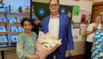 Лидию Чичихину с юбилеем поздравил глава Искитима