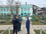 В Куйбышеве обрушилось часть здания бывшего общежития