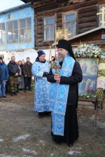 Крестный ход в праздник Покрова Пресвятой Богородицы совершили в Искитимском районе