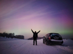 Полярное сияние снял астрофотограф из Новосибирска 20 января