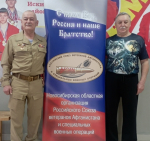 Урок мужества провели тренеры и воины в спорткомплексе "Коралл" в городе Искитиме