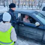 Ребенок - главный пассажир: совместную акцию провели искитимская ГАИ, отряд юных инспекторов дорожного движения и родительский патруль в городе Искитиме