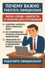 Почему важно работать официально?