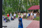 Особенные дети с родителями отдыхают в «Радужном» Искитимского района