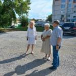 В Южном микрорайоне завершилось благоустройство парковочной зоны