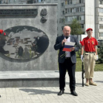 В городе Искитиме прошла акция, посвящённая памяти детей, погибших на Донбассе