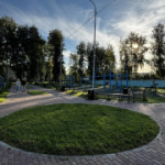 В поселке Керамкомбинат, где проживают почти 2 тысячи человек, создано общественное пространство