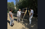 В Центральном микрорайоне появилась новая детская площадка