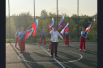 В Подгорном микрорайоне Искитима открыли новую спортивную площадку