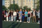 В Подгорном микрорайоне Искитима открыли новую спортивную площадку
