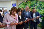 В посёлке Керамкомбинат состоялось торжественное открытие модельной библиотеки «Мудрость»
