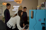 В посёлке Керамкомбинат состоялось торжественное открытие модельной библиотеки «Мудрость»
