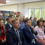 В посёлке Керамкомбинат состоялось торжественное открытие модельной библиотеки «Мудрость»