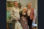 Предприниматели Искитима поздравили пожилых людей в рамках благотворительной акции